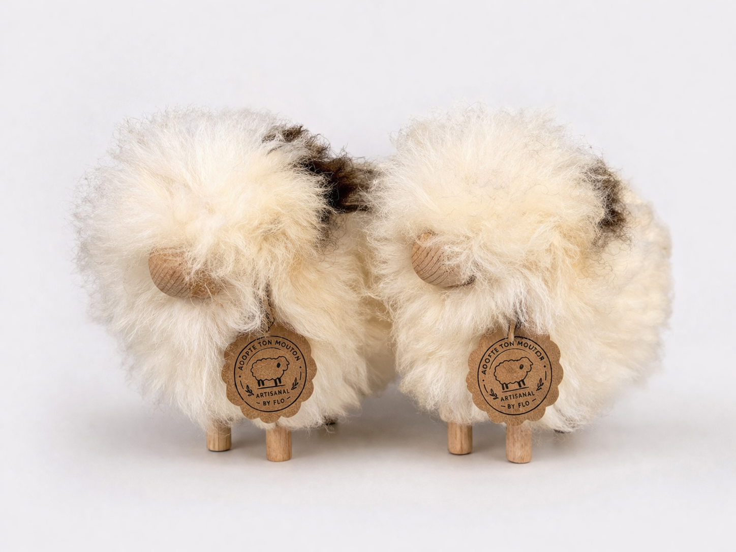 Adopte ton mouton - Mouton décoratif en peau recyclée * Collection ORIGINE