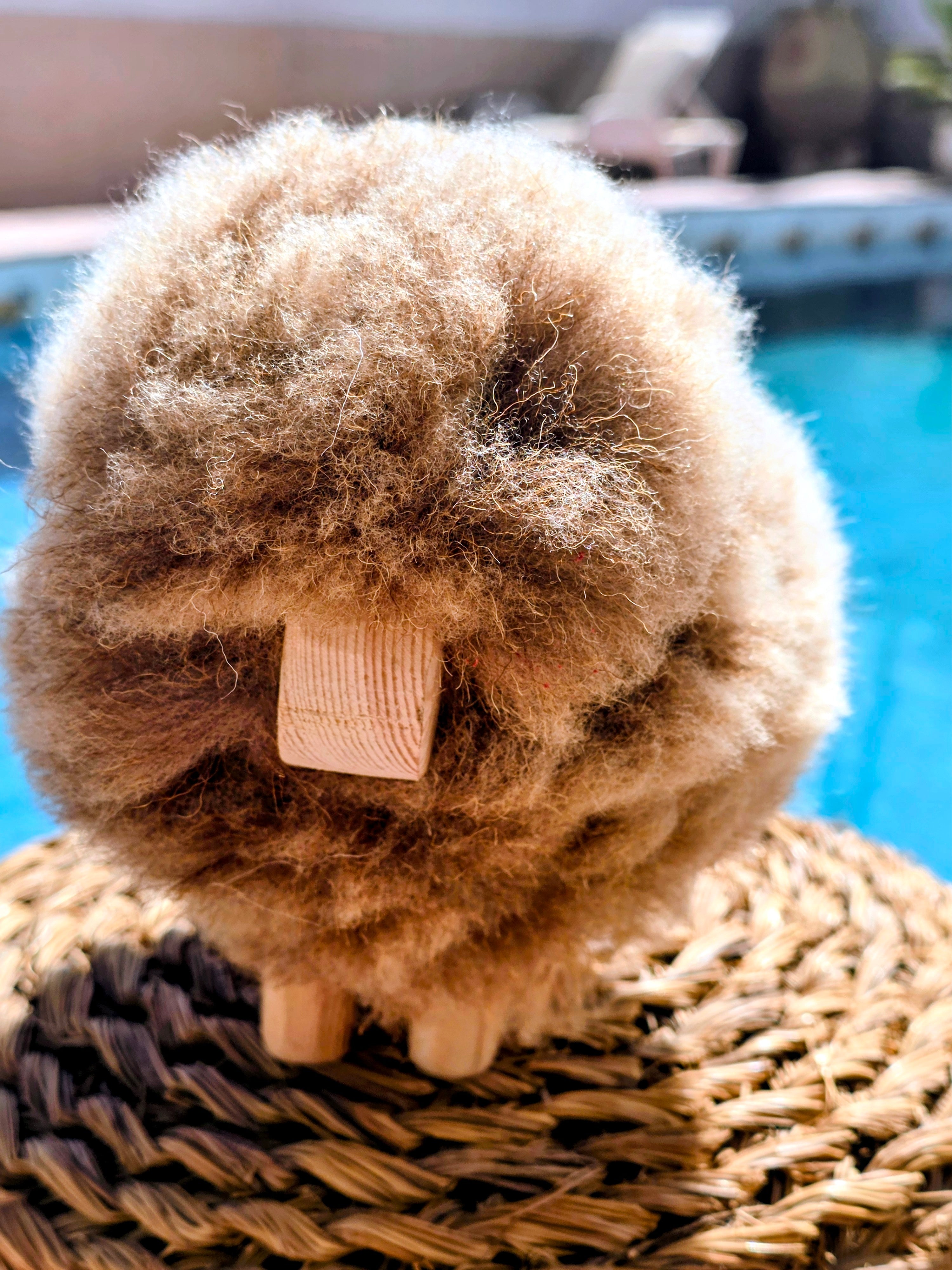 Adopte ton mouton - Mouton décoratif en peau recyclée * Collection ORIGINE