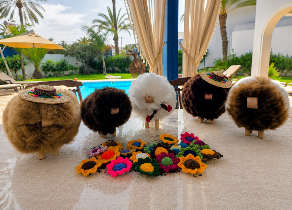 🐑 Adopte ton mouton – objet décoratif artisanal personnalisé