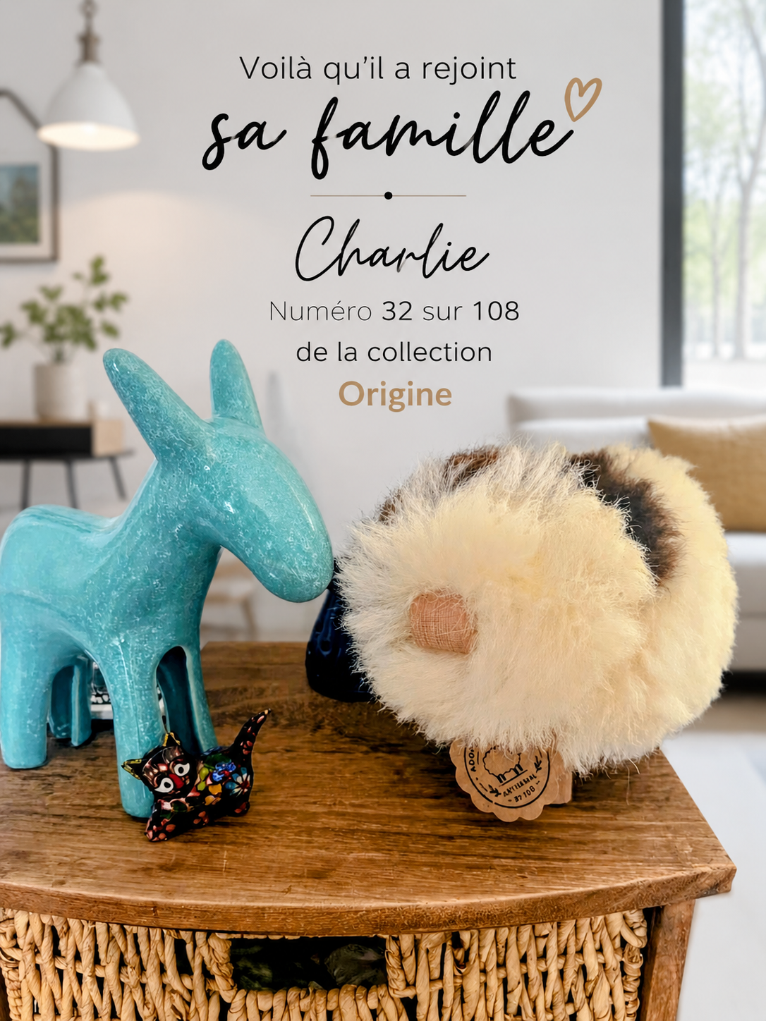 🐑 Adopte ton mouton – objet décoratif artisanal personnalisé