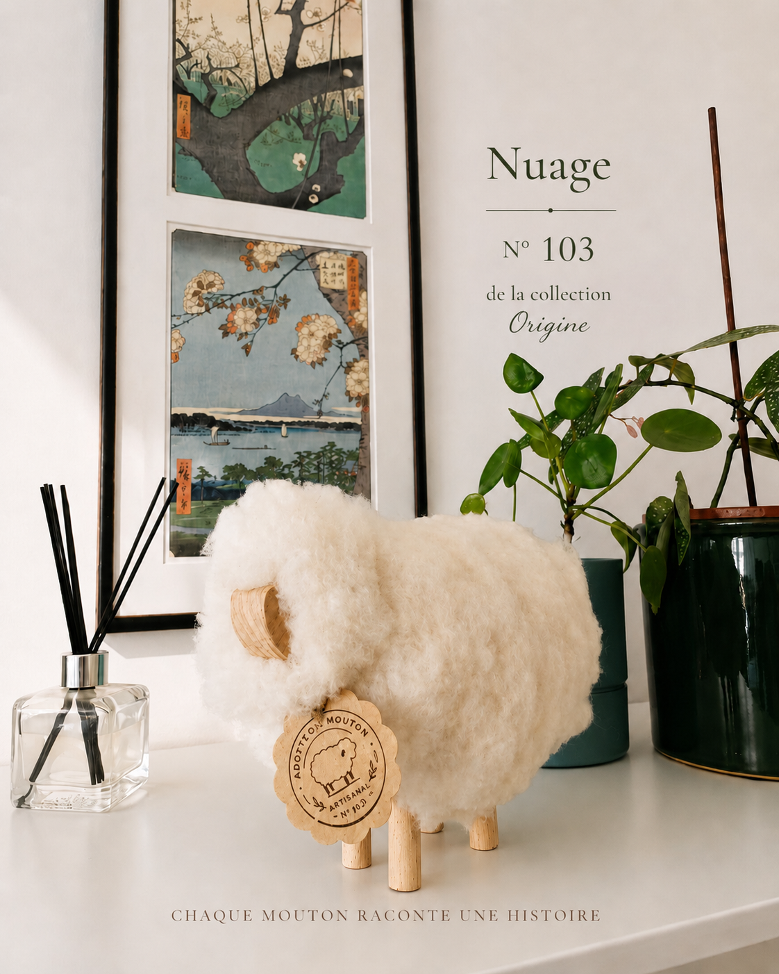 🐑 Adopte ton mouton – objet décoratif artisanal personnalisé
