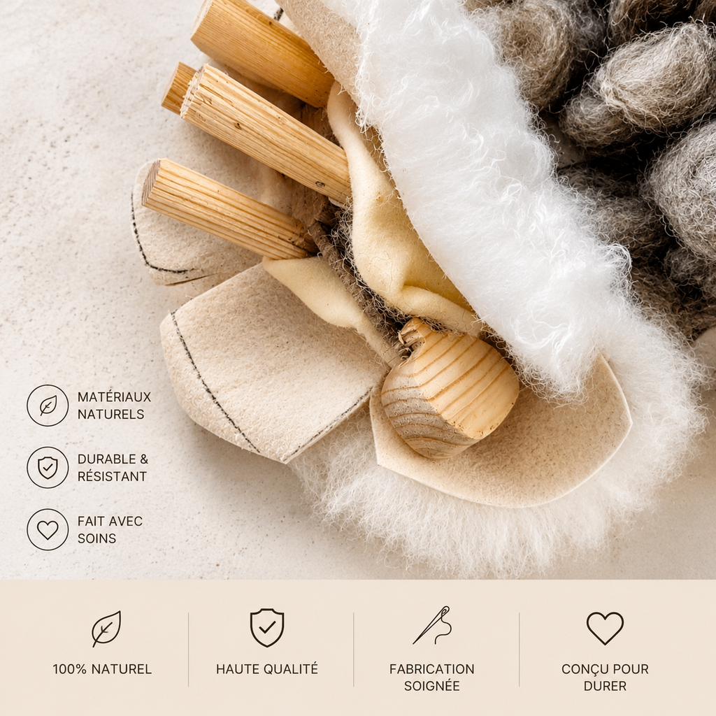 🐑 Adopte ton mouton – objet décoratif artisanal personnalisé
